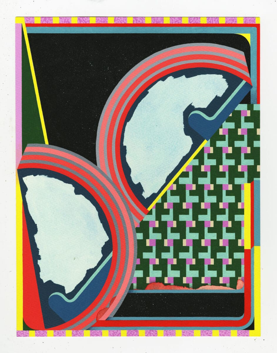 A painting by Mark Joshua Epstein.