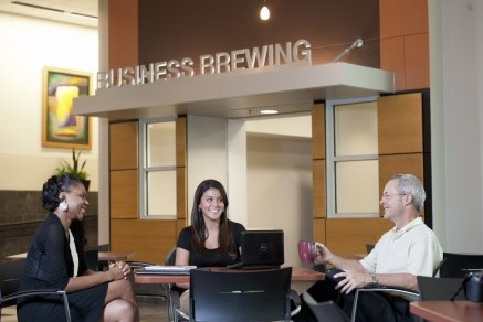 Entrance of Business Brewing
