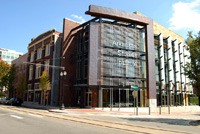 Photo of the exterior of the Arkansas Studies Institute building in Little Rock's Rivermarket District