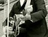 Photo of Johnny Cash performing for Winthrop Rockefeller's campaign