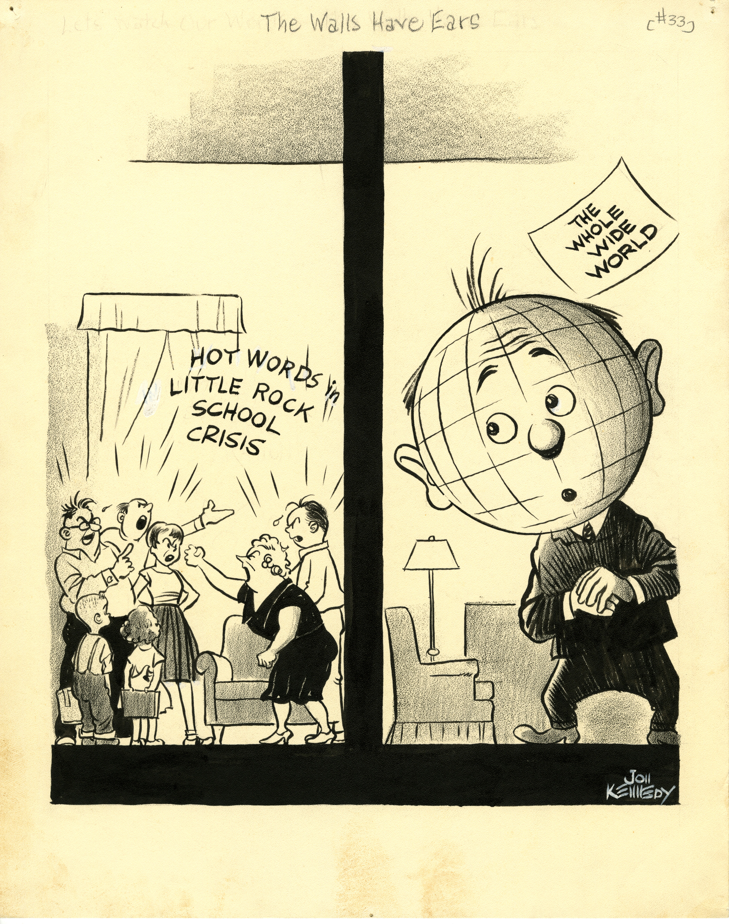 Grant to help launch political cartoon history exhibit - Center for