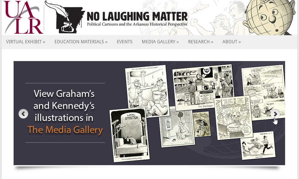 No Laughing Matter: Political Cartoons and the Arkansas Historical Perspective