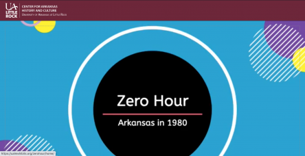 Zero Hour: Arkansas in 1980
