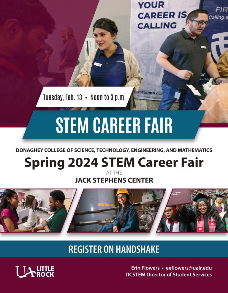 STEM Career Fair Spring 2024 University Career Services UA Little Rock   STEM Career Fair Spring 2024 768x987 