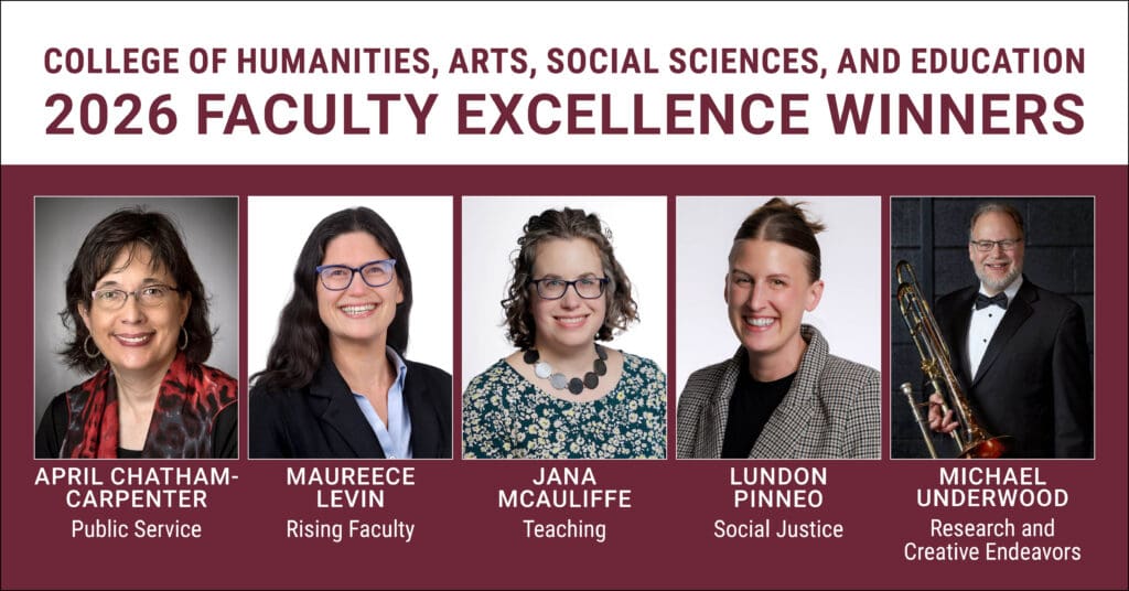 2026 CHASSE Faculty Excellence Award Winners