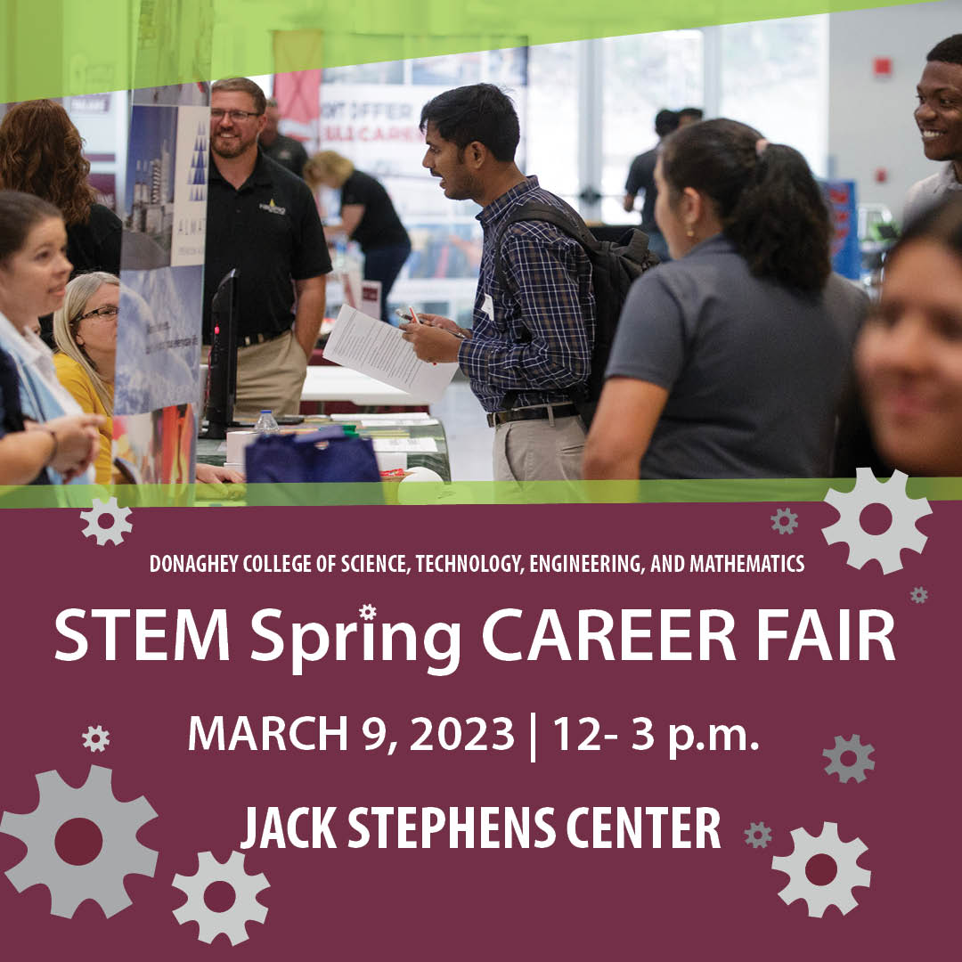 Career Fair - Donaghey College of Science, Technology, Engineering, and ...