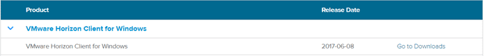 VMWare Downlaod Page