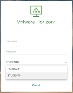 Log Into VMWare HTML Access