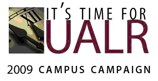 UALR Campus Campaign 2008 Time Logo
