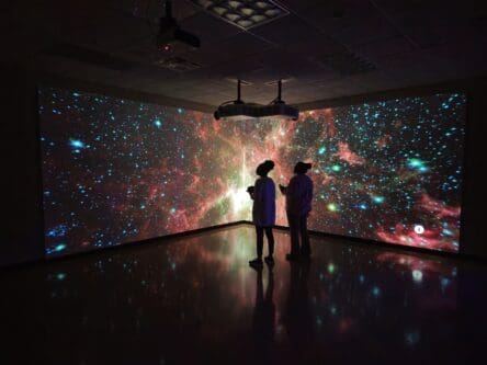 exploring the universe in the Immersive Corner