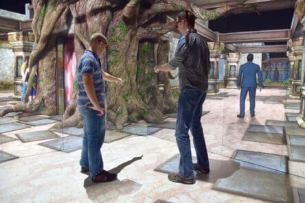 reviewing architectural design in the CAVE