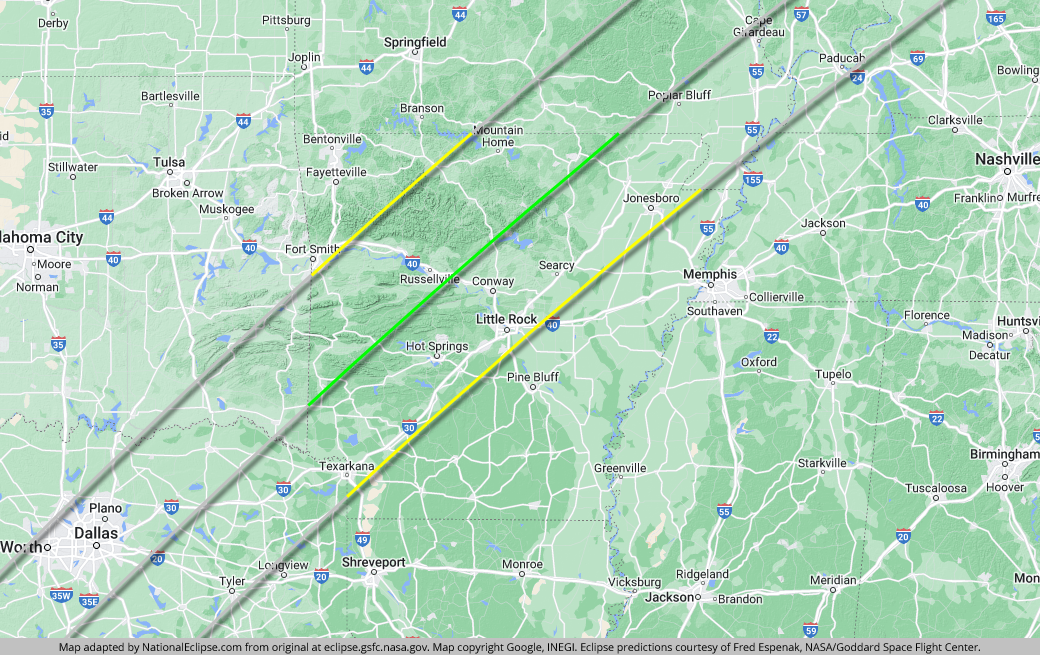 Total Solar Eclipse 2024 Path Map Illinois Lanie Beatrix