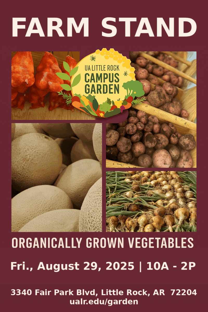 flyer with images of bagged onions, boxes of potatoes, images of freshly harvested onions and canteloupes