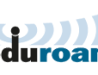 Logo for eduroam.org, 'eduroam is lwoer case, the text letters are part black and blue on a white background.