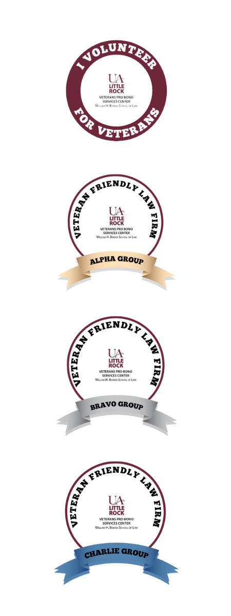Images of Pro Bono ACE Badges