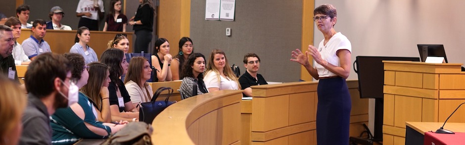 Bowen law school classroom