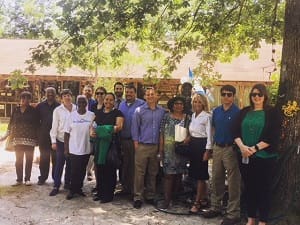 Students from the heirs property clinic