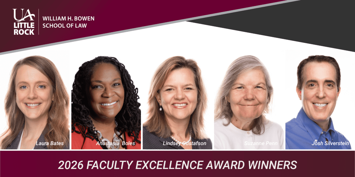 Faculty Excellence Award winners