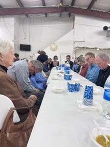 Praying before breaking fast at Iftar.