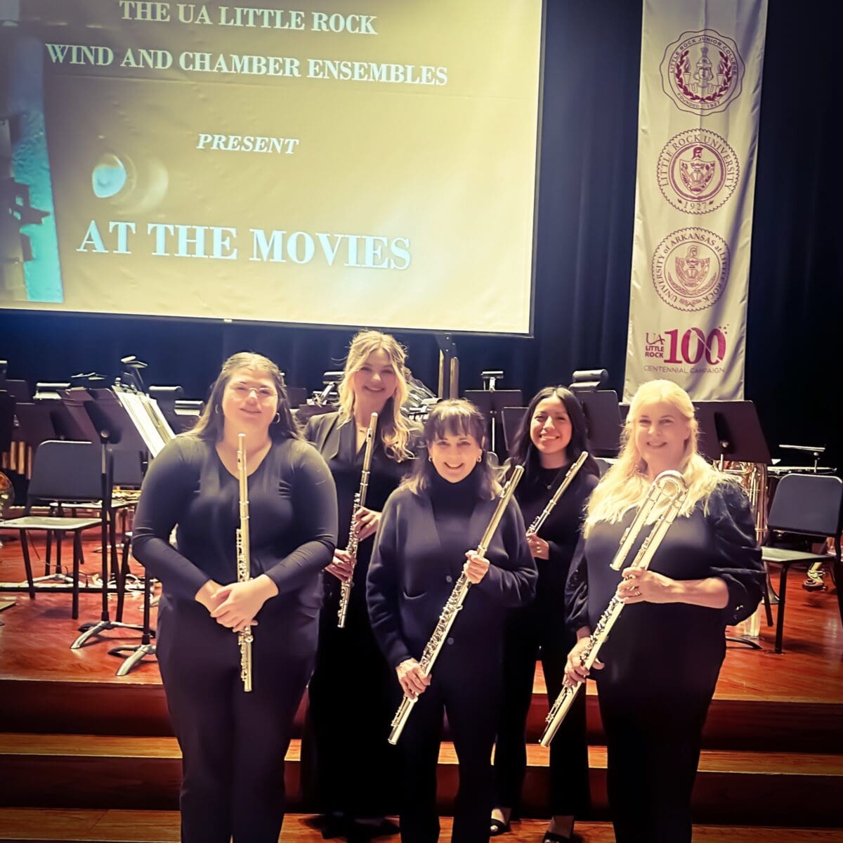 Flute ensemble members