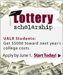 UALR Students: Get $5000 towards next year's college costs. Apply by June 1