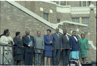 The Little Rock Nine in 1997