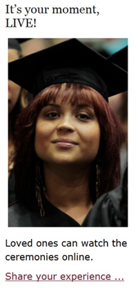 Watch the UALR Fall Commencement online, Thursday, Dec. 21, 2012