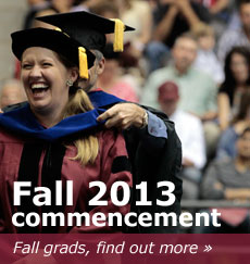 Commencement Fall 2013