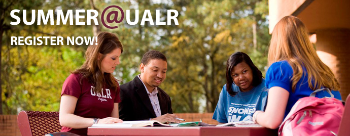 Register for summer classes at UALR