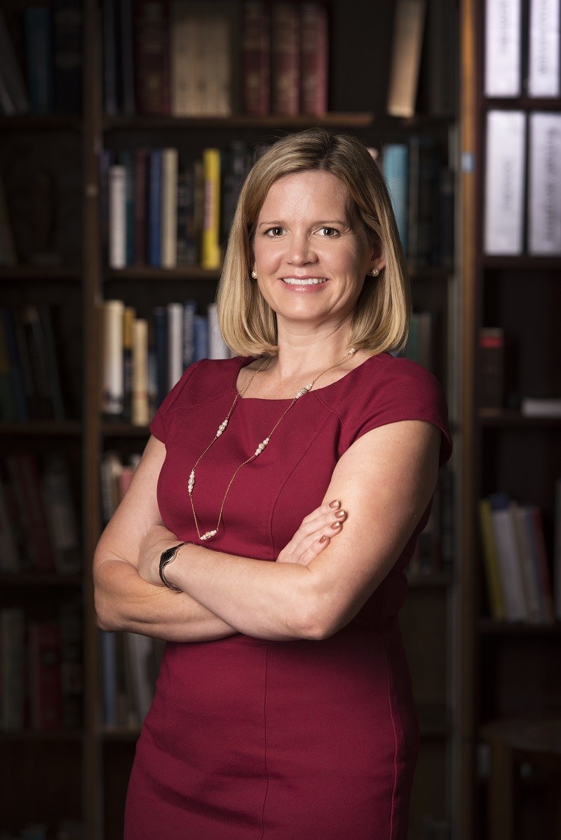 Portrait photo of new History Department Chair Dr. Clea Hupp