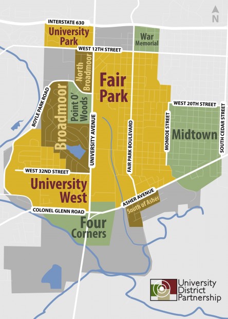 University District Map