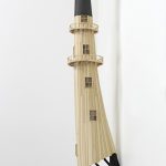 Beacon by Sylvia Rosenthal, 2010, basswood, poplar wood, paint is in the Permanent Collection
