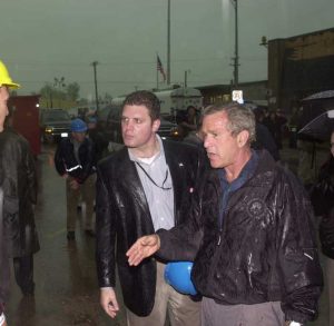 As a Special Assistant to the President of the United States, Patrick Rhode works with President George W. Bush.