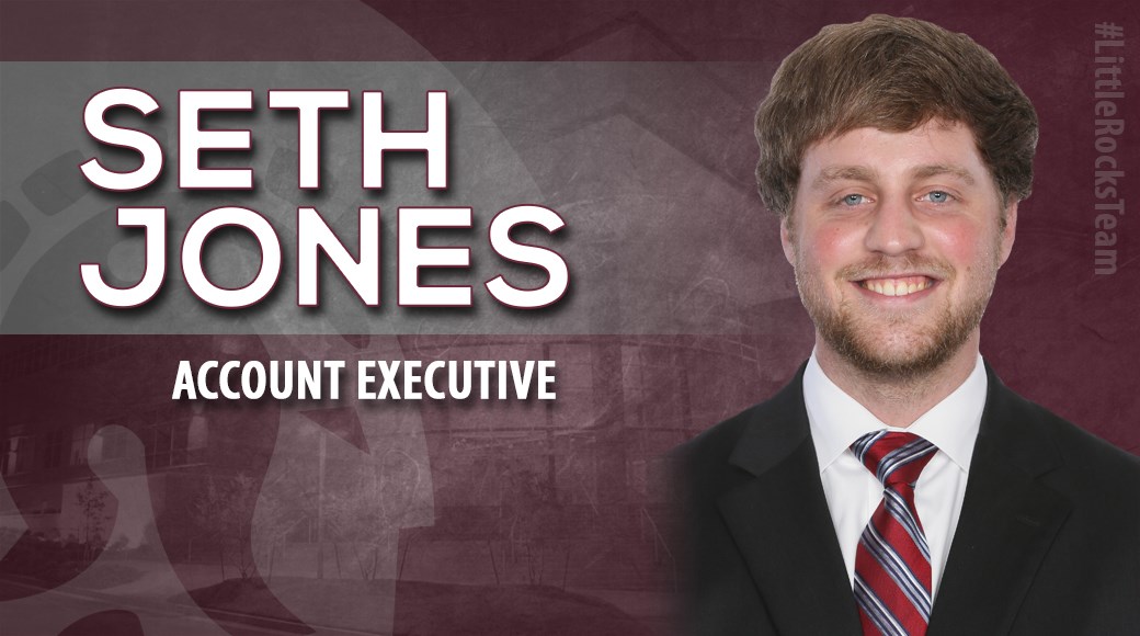 Little Rock Athletics has announced the promotion of Seth Jones as an Account Executive for Trojan Athletics.