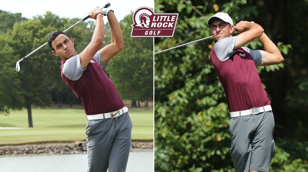 Little Rock juniors George Scanlon and Justin Warren have been named Division I Srixon/Cleveland Golf All-America Scholars for the 2017-18 season.