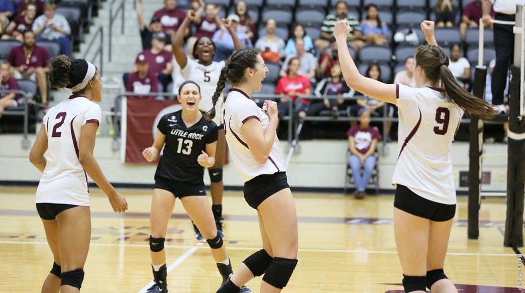 For the 13th time in program history, Little Rock volleyball has earned the American Volleyball Coaches Association's Team Academic Award for the 2017-18 academic year.