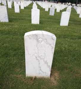 Frank Moore's grave is located in the National Cemetery in Little Rock.