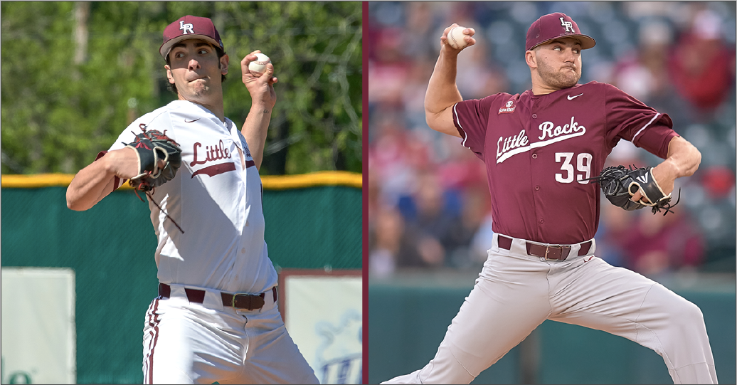 Junior pitchers McKinley Moore and Chandler Fidel heard their names called on day three of the Major League Baseball Draft. Moore was selected in the 14th round (pick 410) by the Chicago White Sox while Fidel was selected in the 23rd round (pick 700) by the Cleveland Indians.