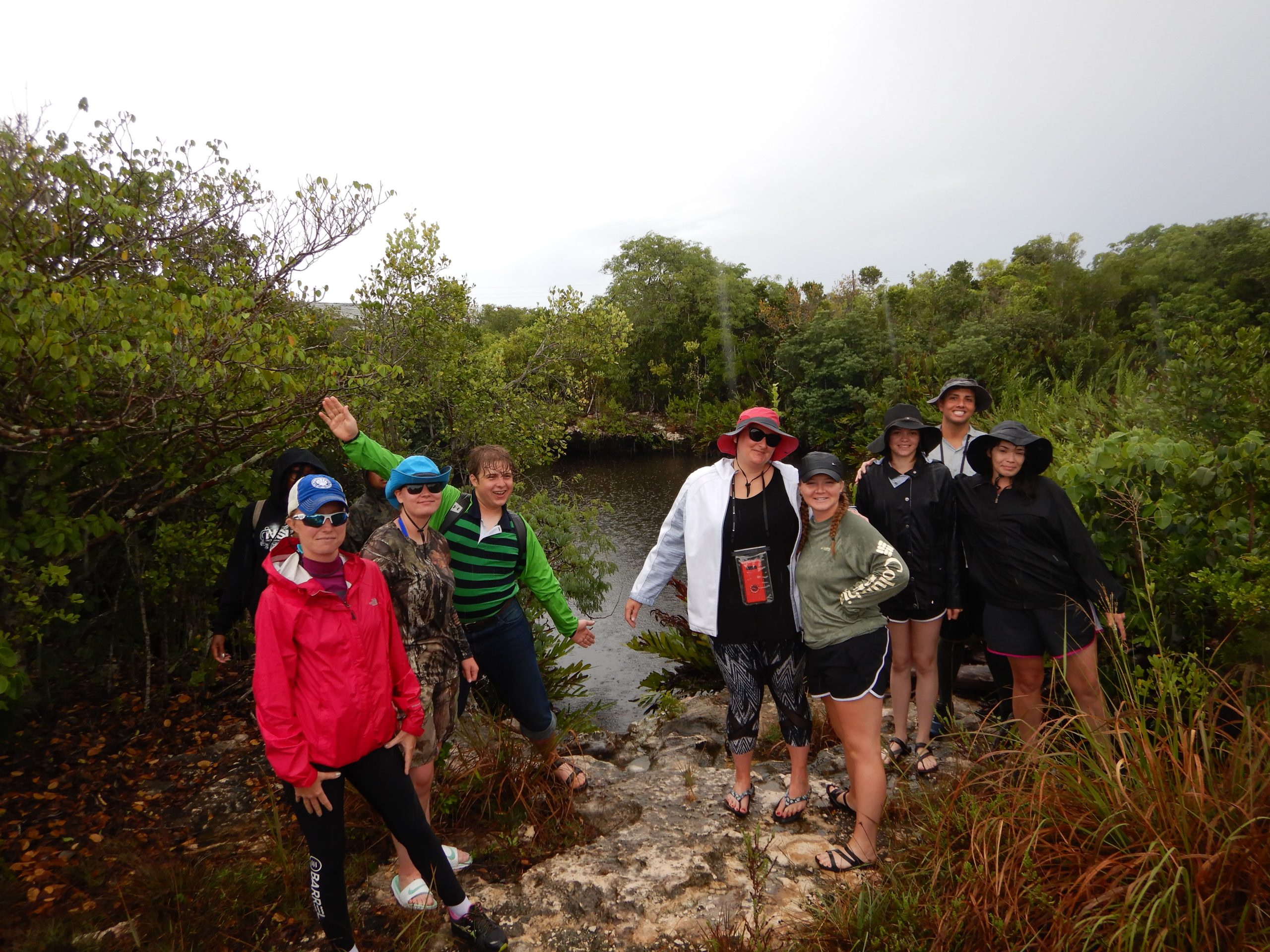 UA Little Rock students conduct research in the Bahamas.