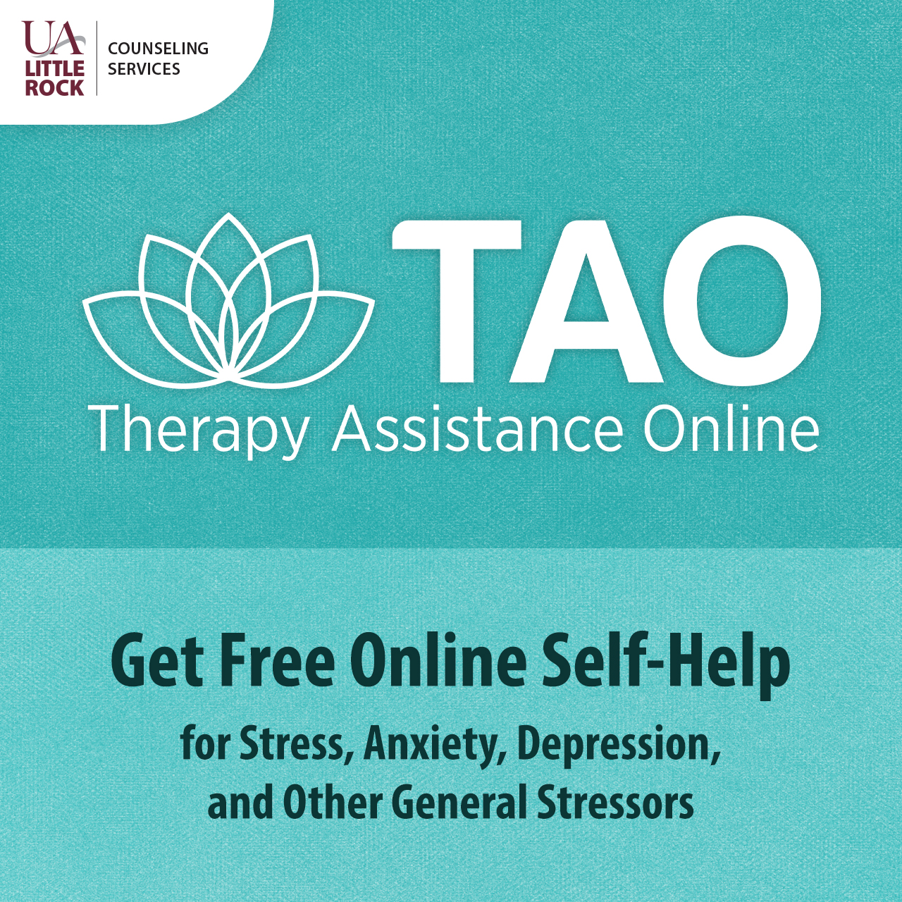 UA Little Rock addresses mental health challenges brought on by the pandemic by adding TAO Connect’s suite of digital mental health tools to its counseling center’s offerings.