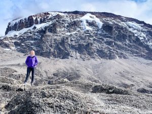 Coach Wylie on Mount Kilimanjaro