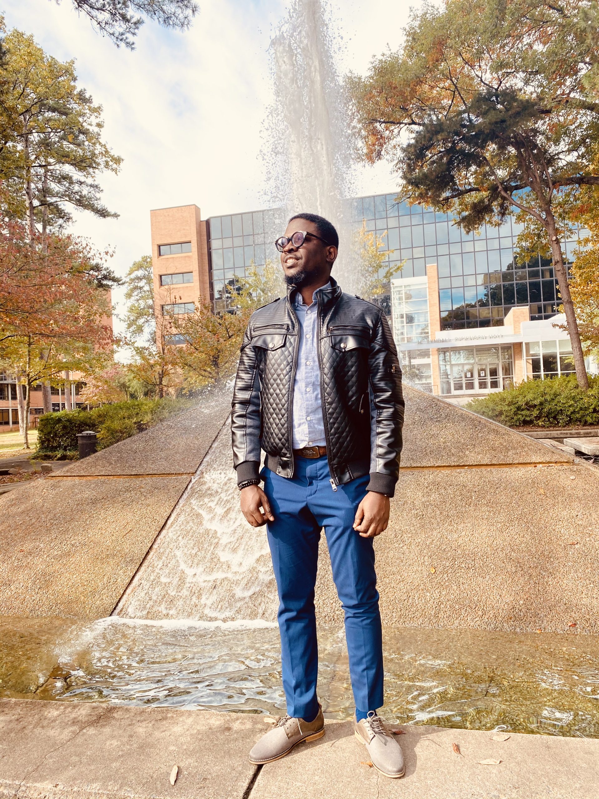 Babatunji “Ted” Ogunjobi is graduating this month with a master’s degree in business information systems from UA Little Rock and a perfect 4.0 GPA.