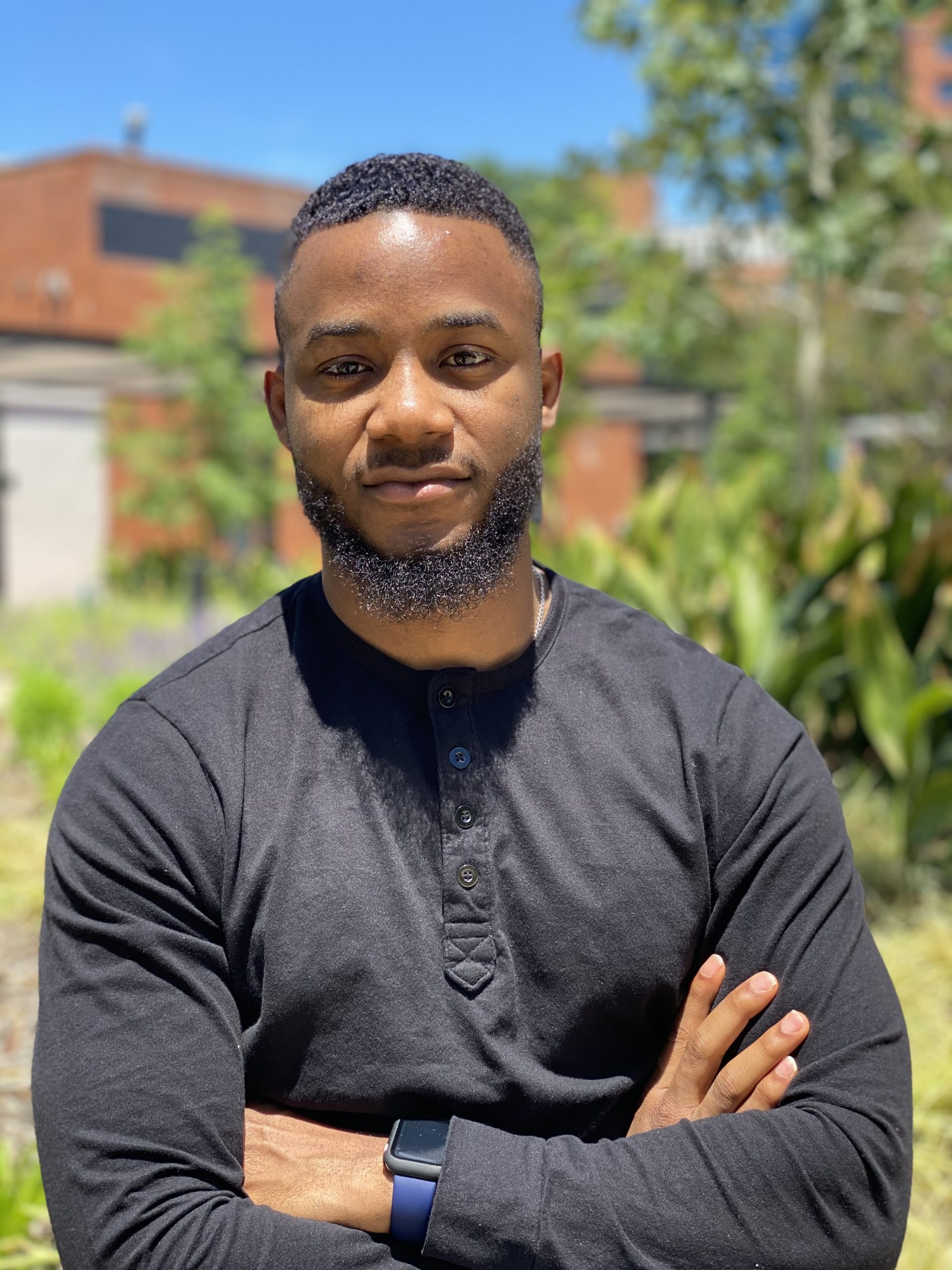 Oluwaseun “Seun” Johnson is graduating this month from UA Little Rock with a master’s degree in information science and a new career at Intuit, Inc.