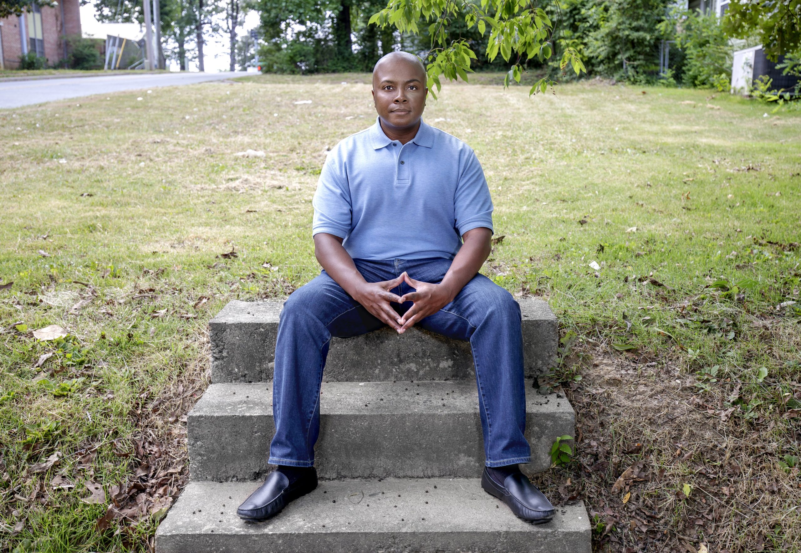 Barrett Allen directs the University District Partnership, a revitalization program for the residential neighborhoods and commercial areas adjacent to the University of Arkansas at Little Rock. Photo by Ben Krain.