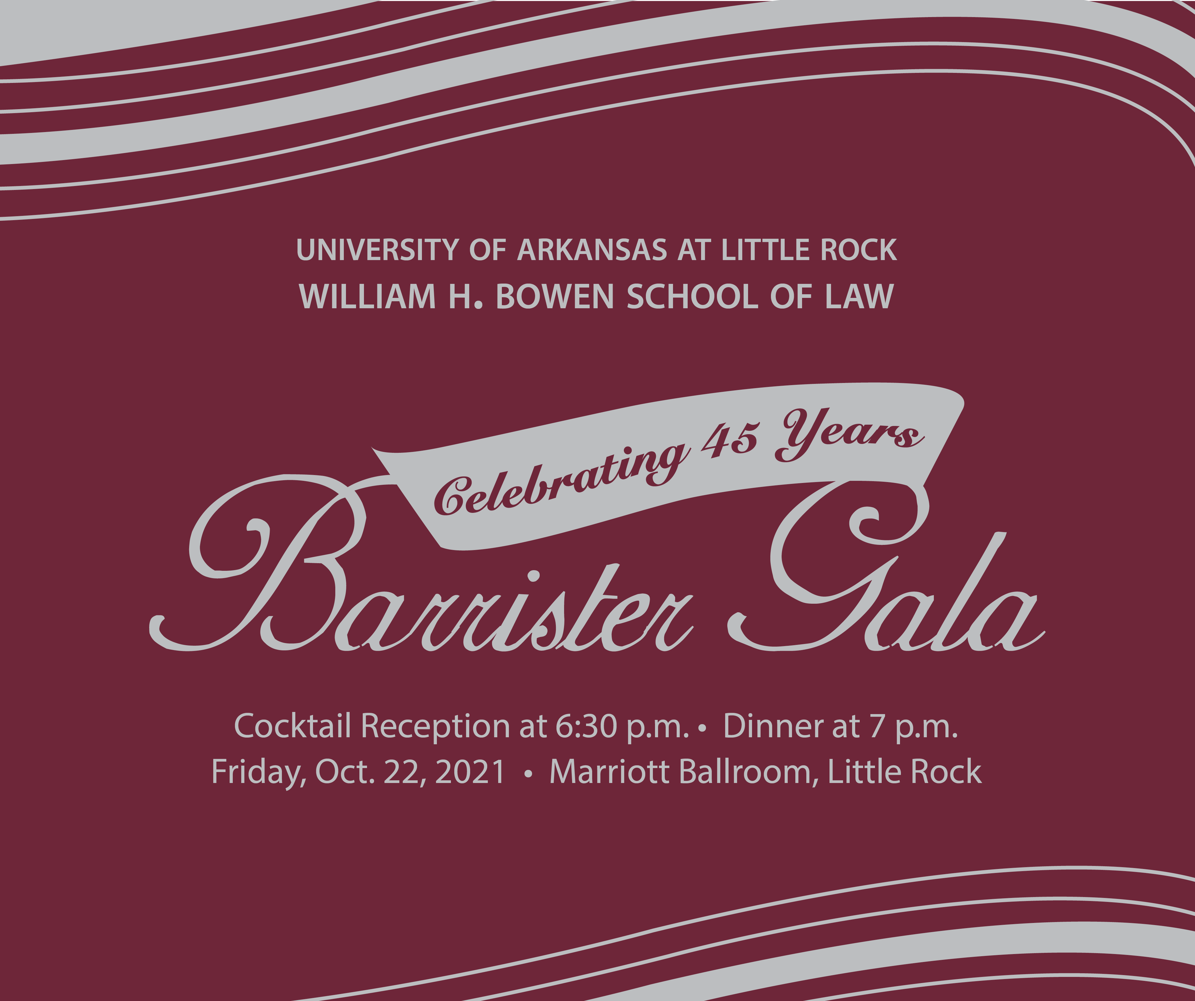 Barrister Gala Announcement