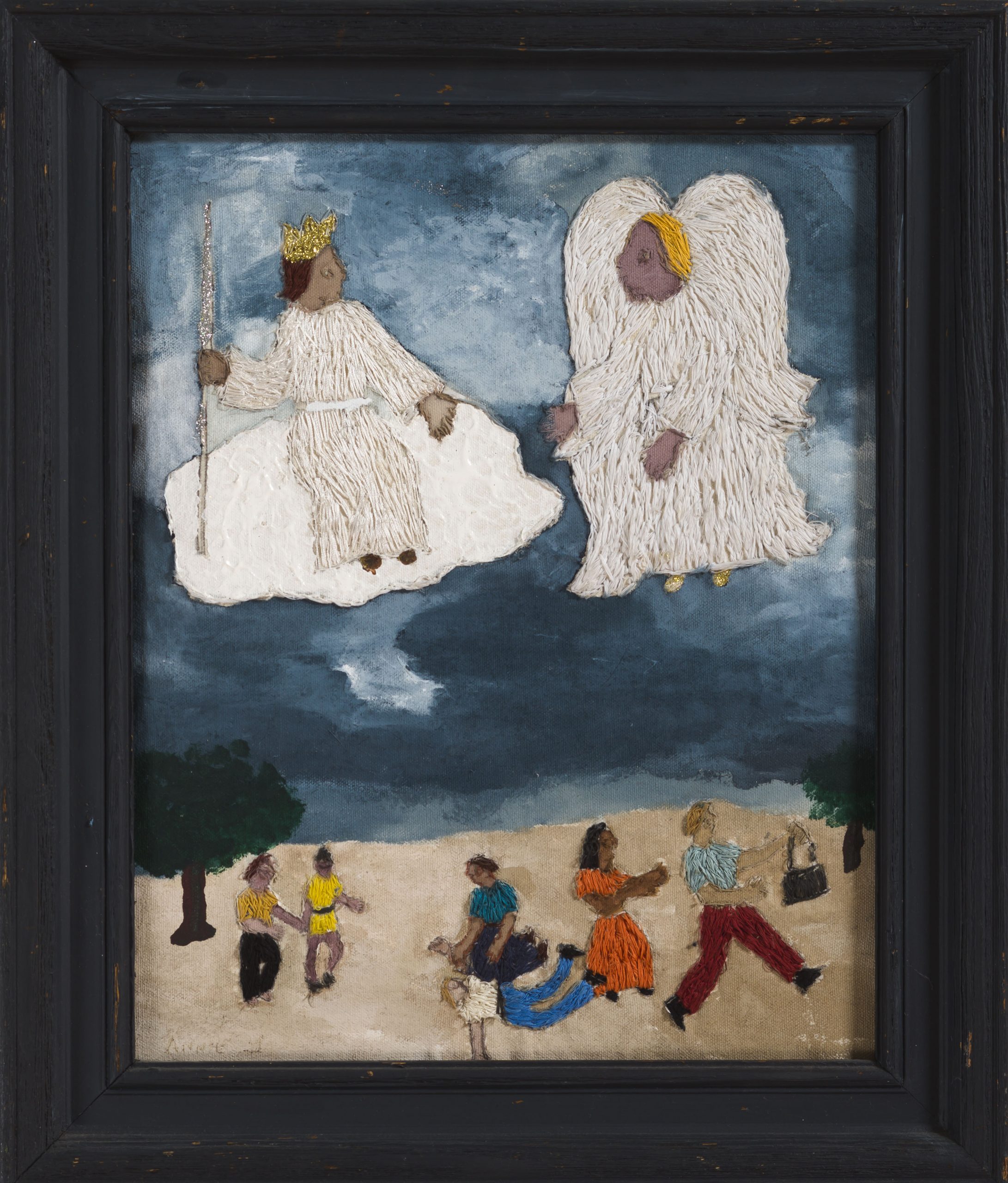 Annie Lucus's 1964 "Angels on High" will be displayed in the exhibition at the Windgate Center of Art and Design.