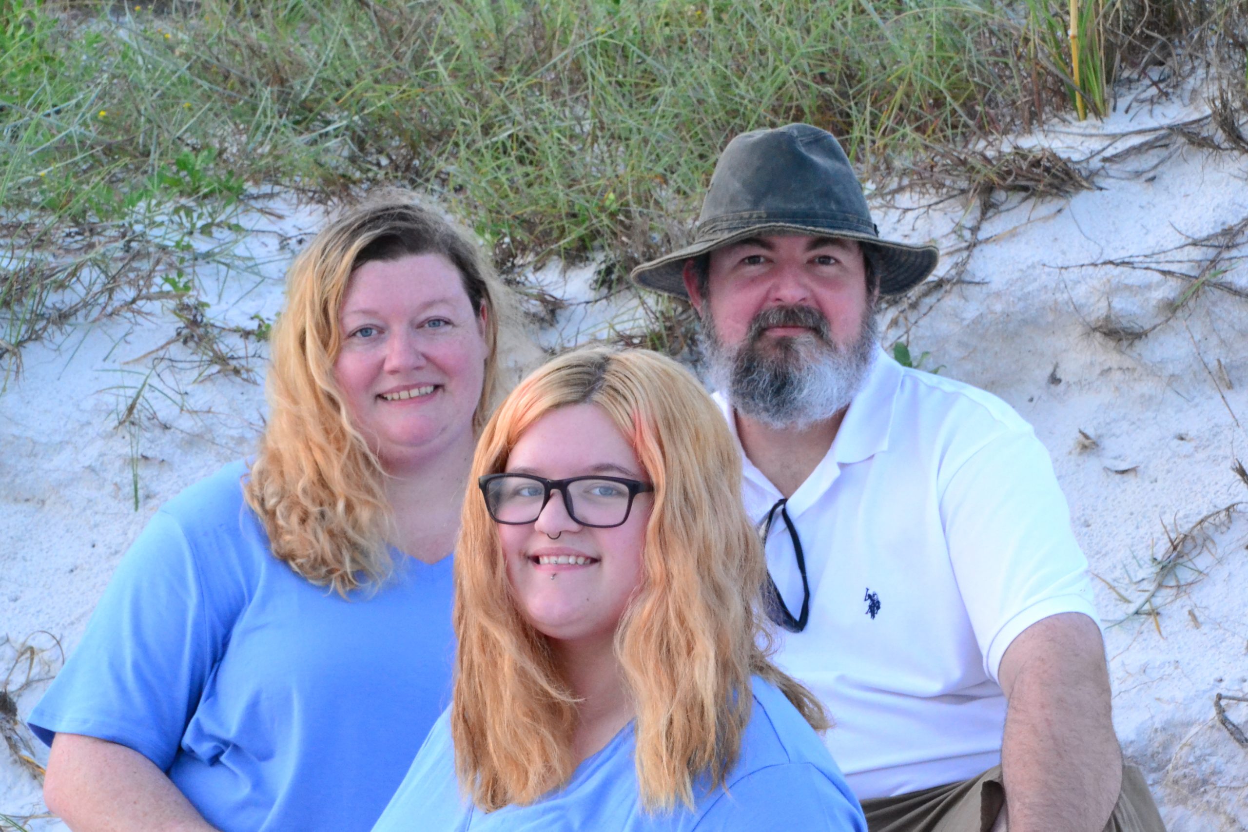 Public History Graduate Christy Hendricks and her family.