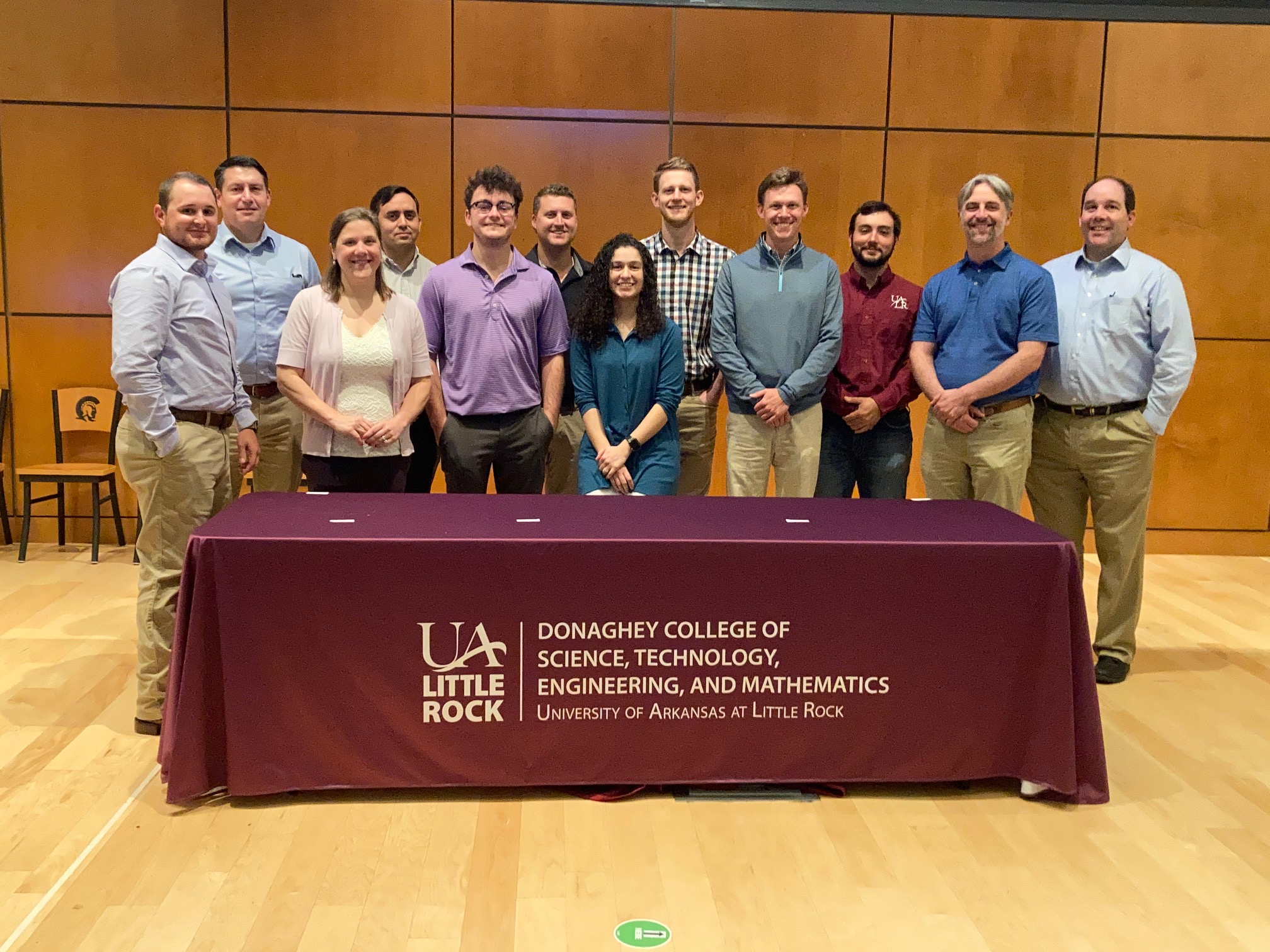 During their senior design project, eight students from the Civil and Construction Engineering and Architectural and Construction Engineering programs were tasked with providing the structural design, construction cost estimate, and building schedule for hypothetical new medical facilities in the remote locations of Guam and Puerto Rico.