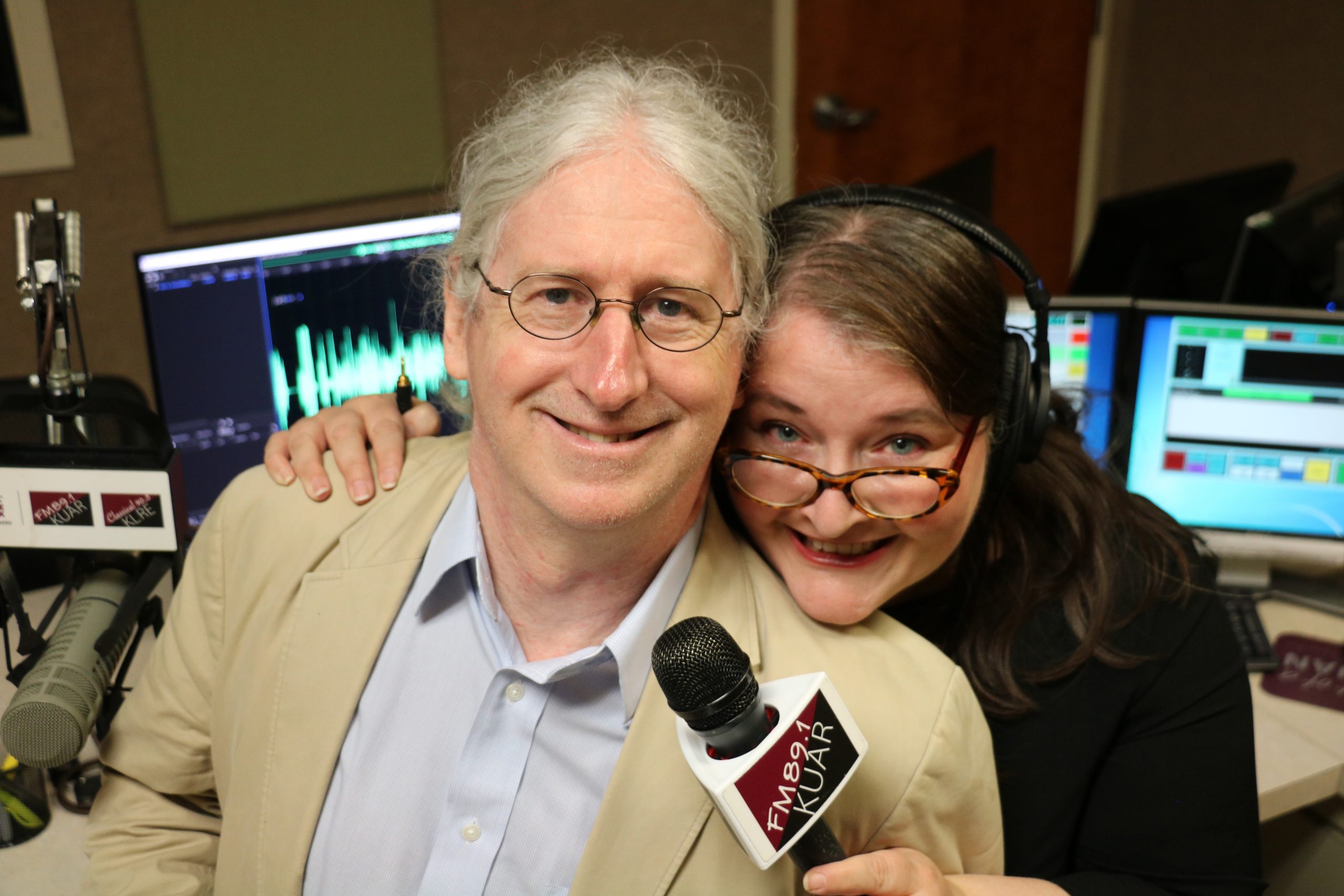 Photo of Brad Minnick and Mary Ellen Kubit by Michael Hibblen.