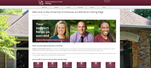 UALR giving